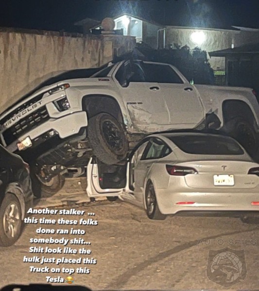 Singer Chris Brown Claims A Stalker Caused This Crash In Front Of His Home